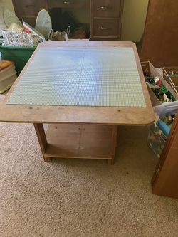Lego Table and tons of Legos