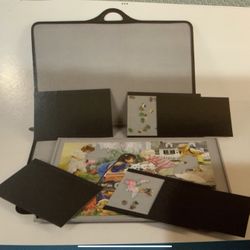 Jigsaw puzzle travel case for up to 1,500 pieces