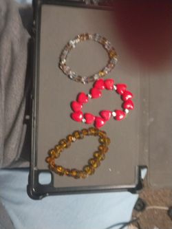 beaded stretch bracelets 