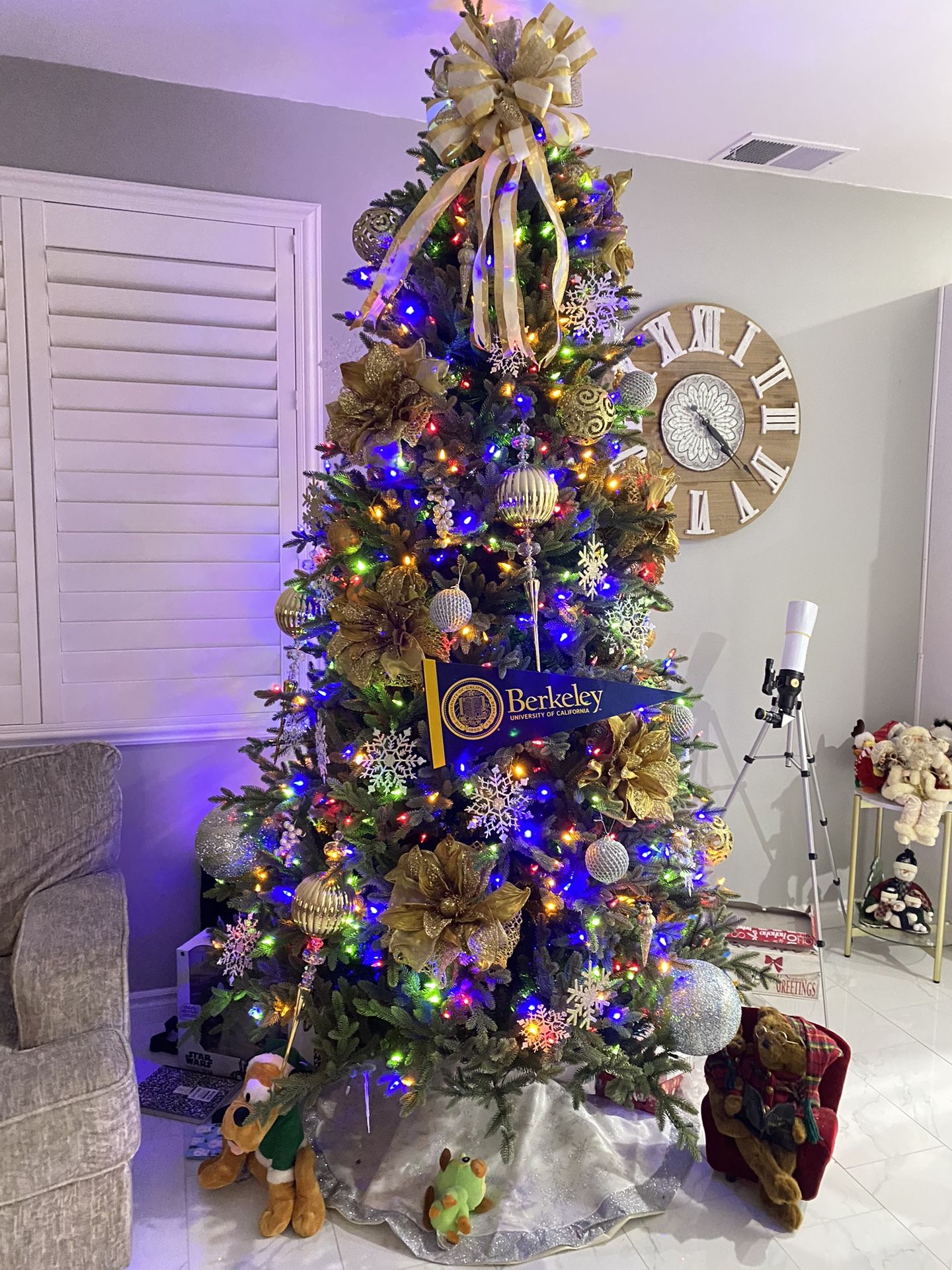 Árbol De navidad 9 Pies De Altura De Tienda Costco
