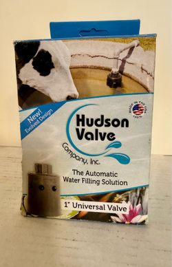 New Hudson Valve 1 “ Universal Automatic Water Filling Solution “