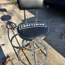 Craftsman Adjustable Hydraulic Seat / Shop Stool