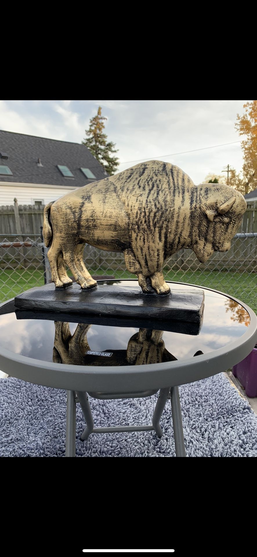 The Golden Buffalo Statue