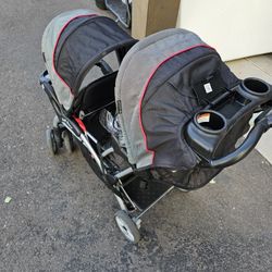 Sit N Stand Double Stroller 