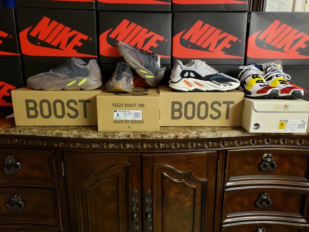 Adidas yeezy boost 700 mauve Deadstock size Jordan Nike 100