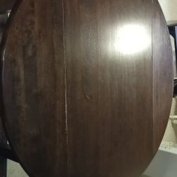  Wood Table, Fold Down Sides Tall