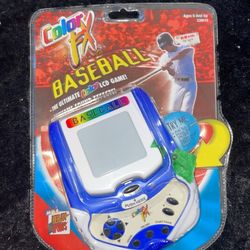 Color Fx handheld baseball game