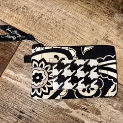 Vera Bradley Black & White ID/card Holder 