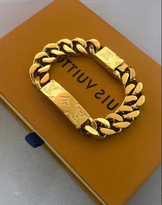 LV Monogram Cuban Chain