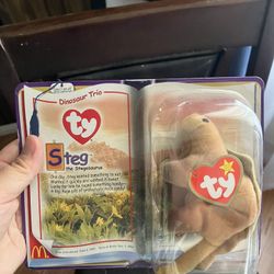 1995 McDonald’s Dino Trio Beanie Babies 