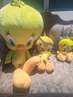 Tweetie bird plushies