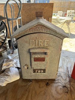 Antique Fire Pull Station