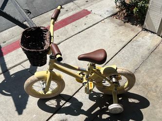 Kids Bike with Basket