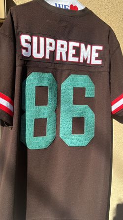 Supreme Faux Croc Football Jersey for Sale in Pico Rivera Supreme Faux Croc Football Jersey for Sale in Pico Rivera