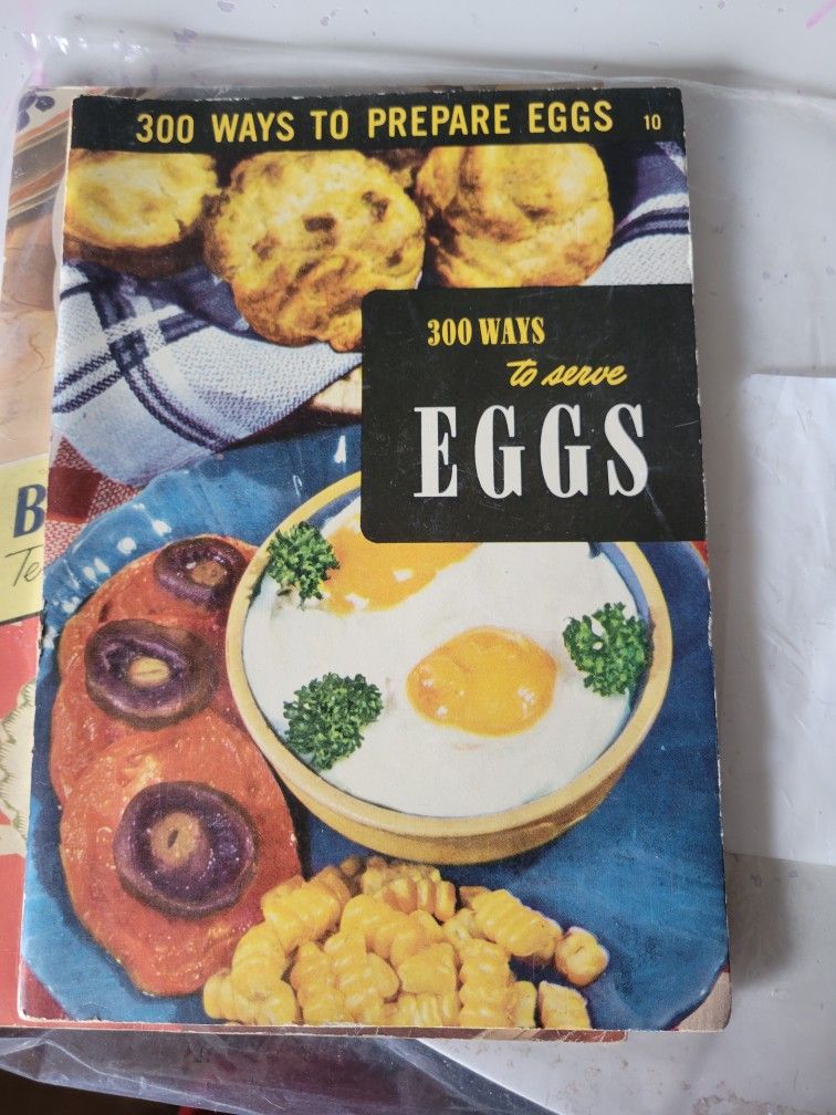 300 Ways To Cook Eggs Cookbook 1940
