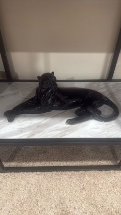 Black Panther Decorative Figurine Statue