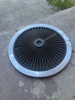 K&N air filter top