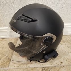 LS2 Motorcycle Helmet With Bluetooth