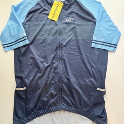 Garneau Cycling Jersey Short Sleeve Men Sz L NEW