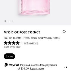 Miss Dior Perfume 