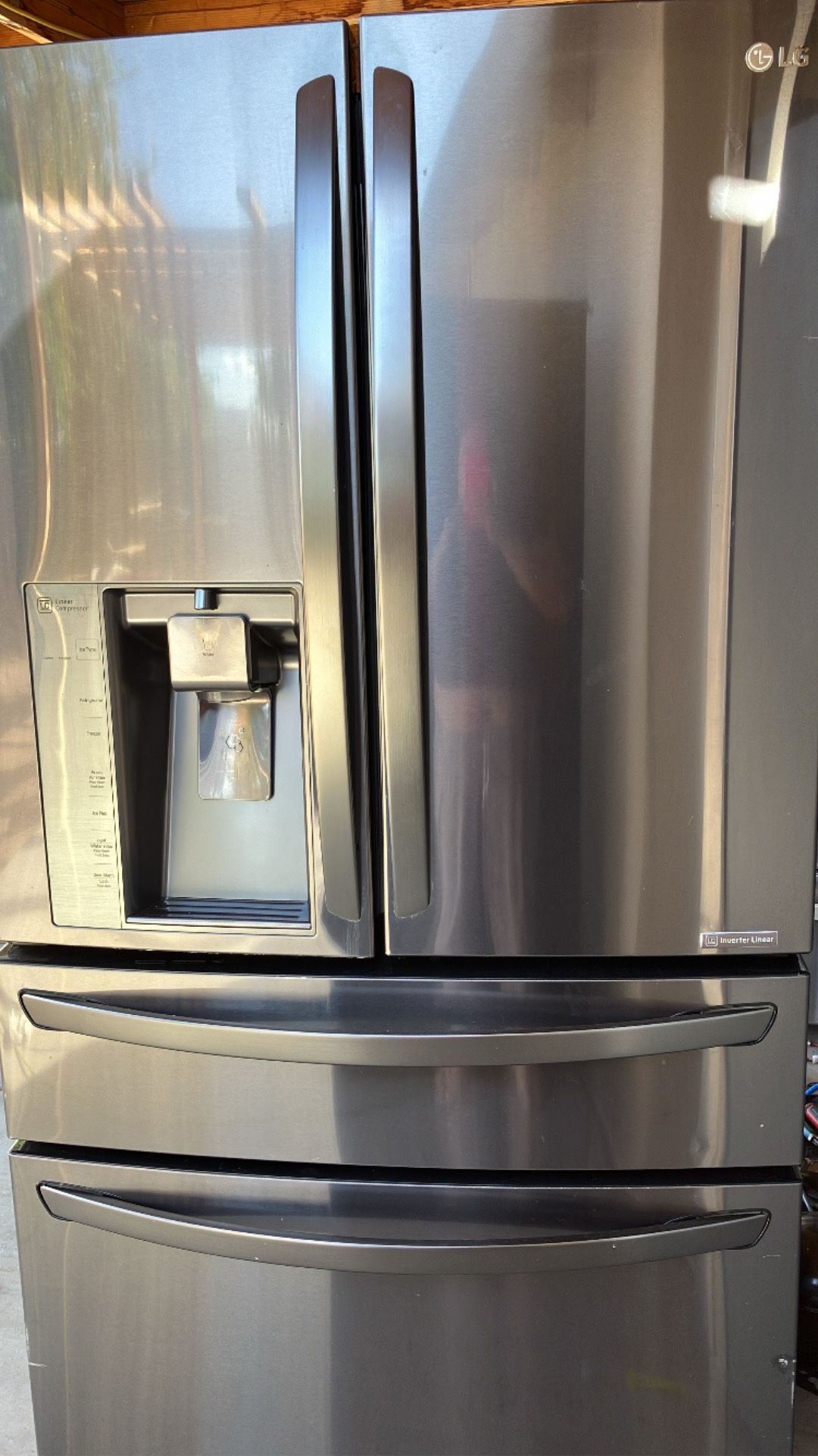 Black Stainless Steel Refrigerator