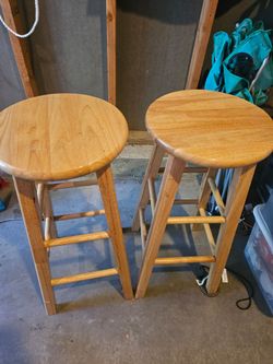 Wooden Bar Stools