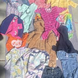24 pc baby clothes, 0-18 months