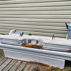 1987 GMC Sierra R2500 Rear Steel Bumper Chevy Square Body