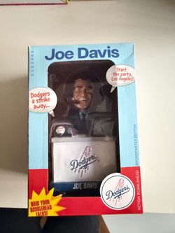 Joe Davis Dodger bobblehead