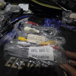 Nintendo Wii And Wii U Av Cables