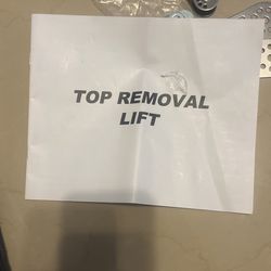 Top Removal Lift Jeep