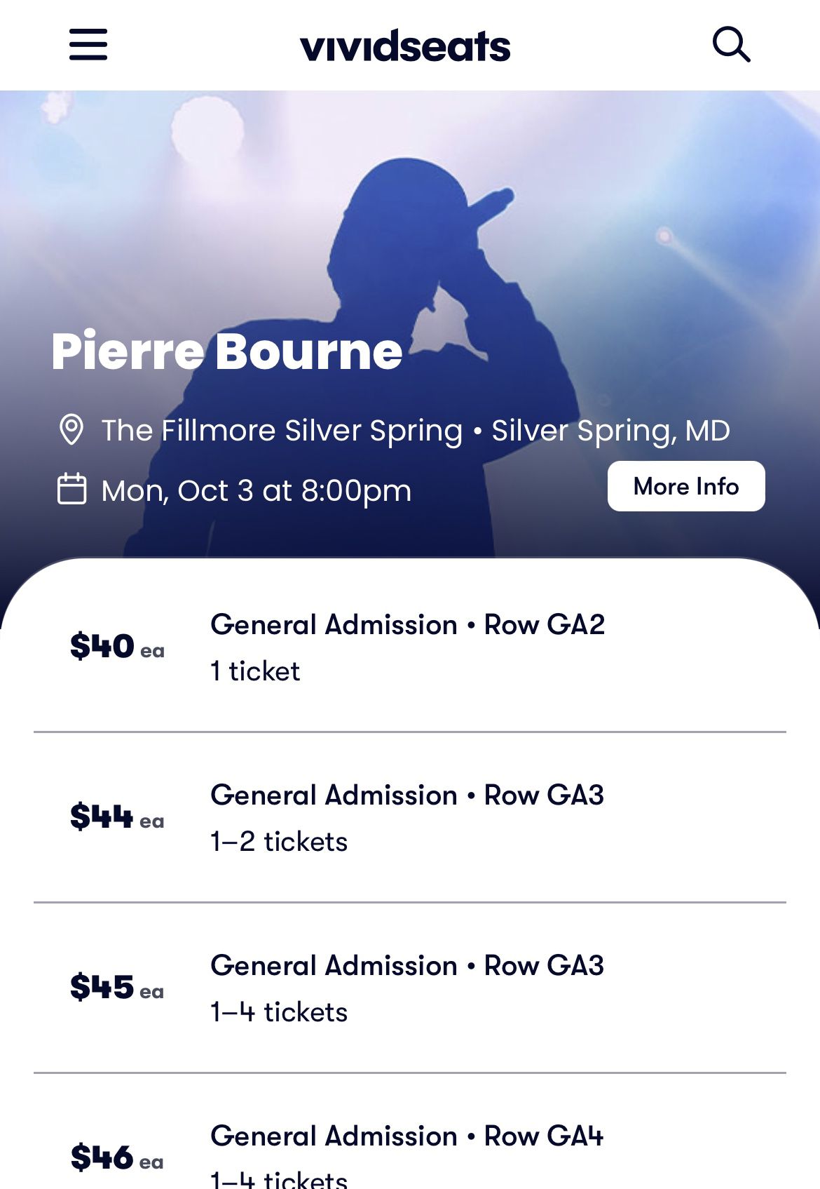 2 Pierre Bourne Tour Tickets