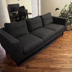 Charcoal Couch 