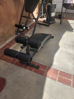 Reclinable bench press