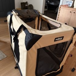 3 Door Soft Folding Crate 
