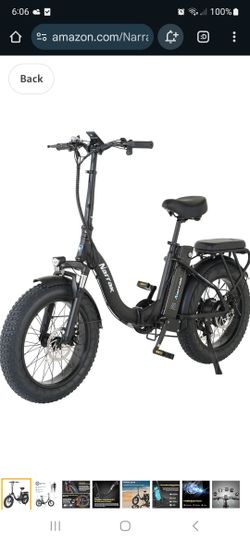 Narrak Electric Bike (Brand New & Fully Assembled)
