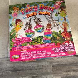 Fairy dust bottle, jewelry new