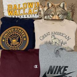 Vintage Crewnecks/hoodies