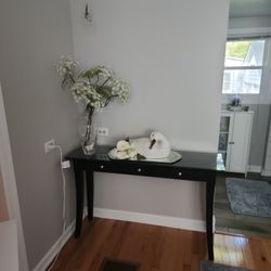 Black Console Table