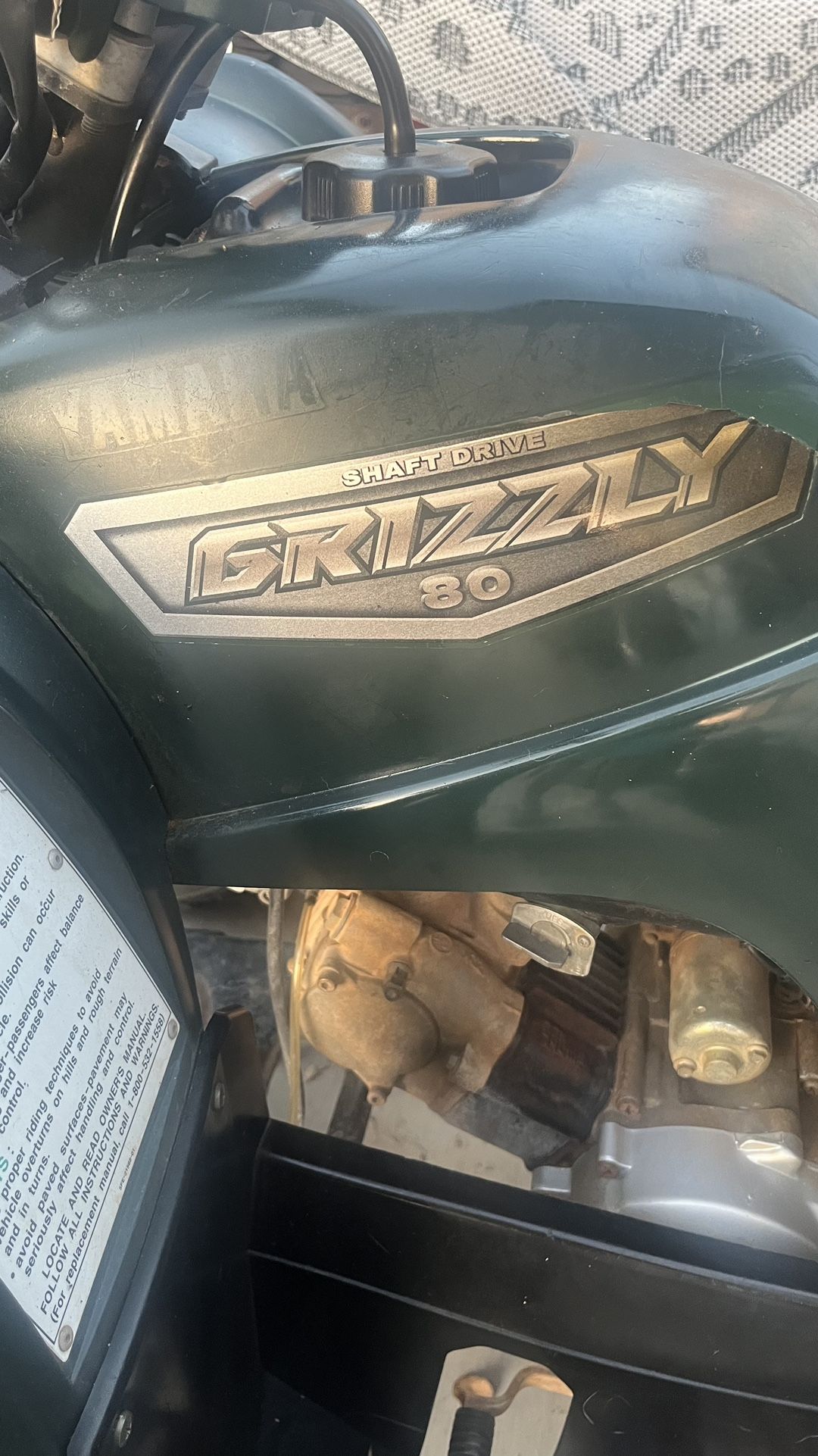2007 Yamaha Grizzly 80