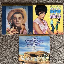 Laserdisc Classic Movies: The Greatest Story Ever Told, Home From The Hill, When The Boys Meet The Girls