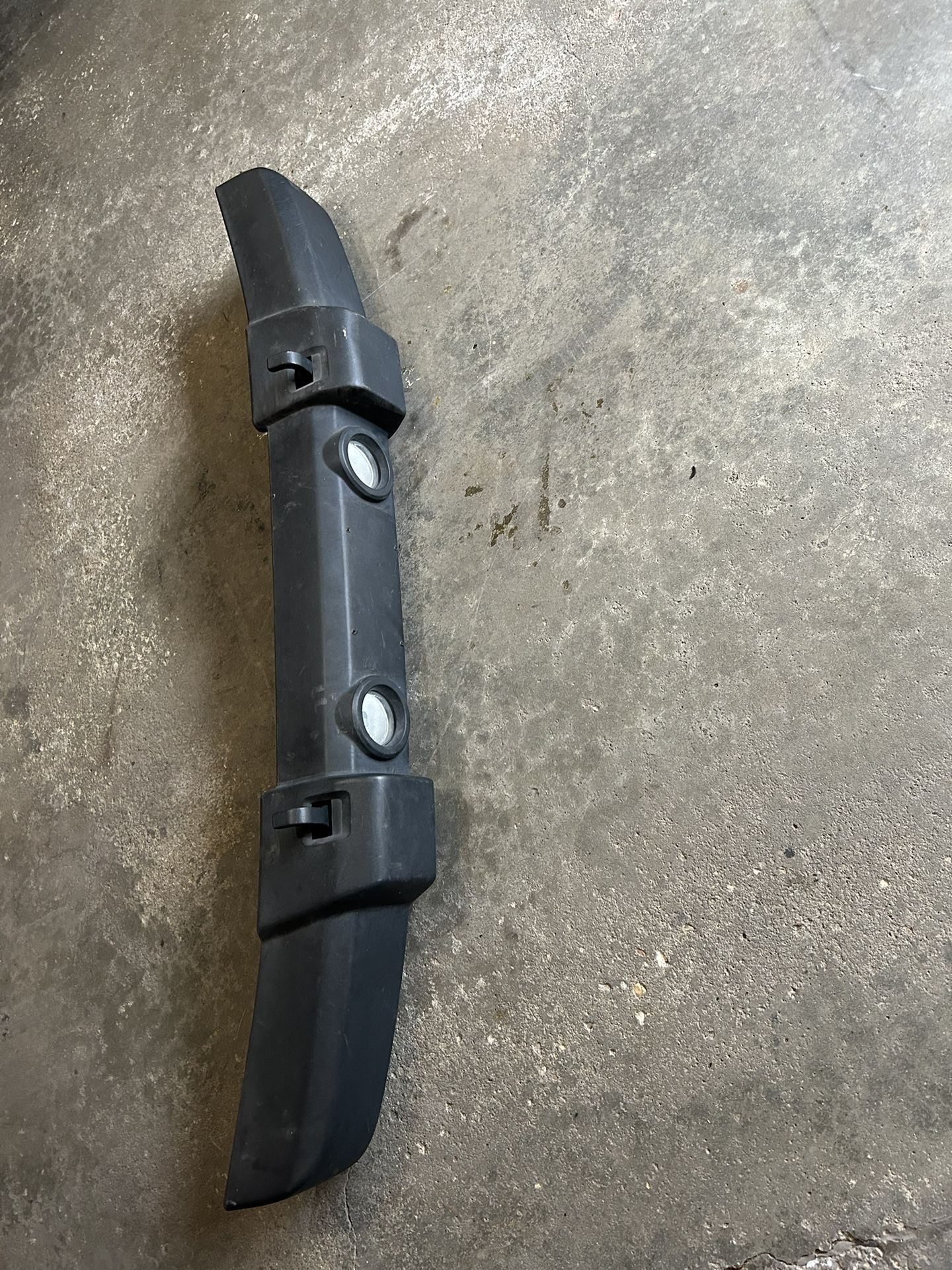 2007-2016 JEEP WRANGLER FRONT BUMPER BLACK FACTORY OEM 1BD27RXFAE