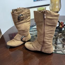 Blue Berry women's camel color boots, size 7