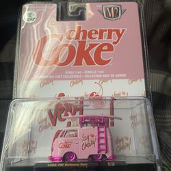 M2 Chase Cherry Coke 1960 VW Delivery Van 1/750 Coca Cola Model Car Diecast Toy