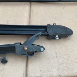 Thule bike racks for square cross bars With Keys