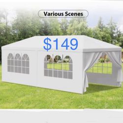 10x20 Canopy Party Tent ,party Tent Carpa En Caja Incluye Las Paredes