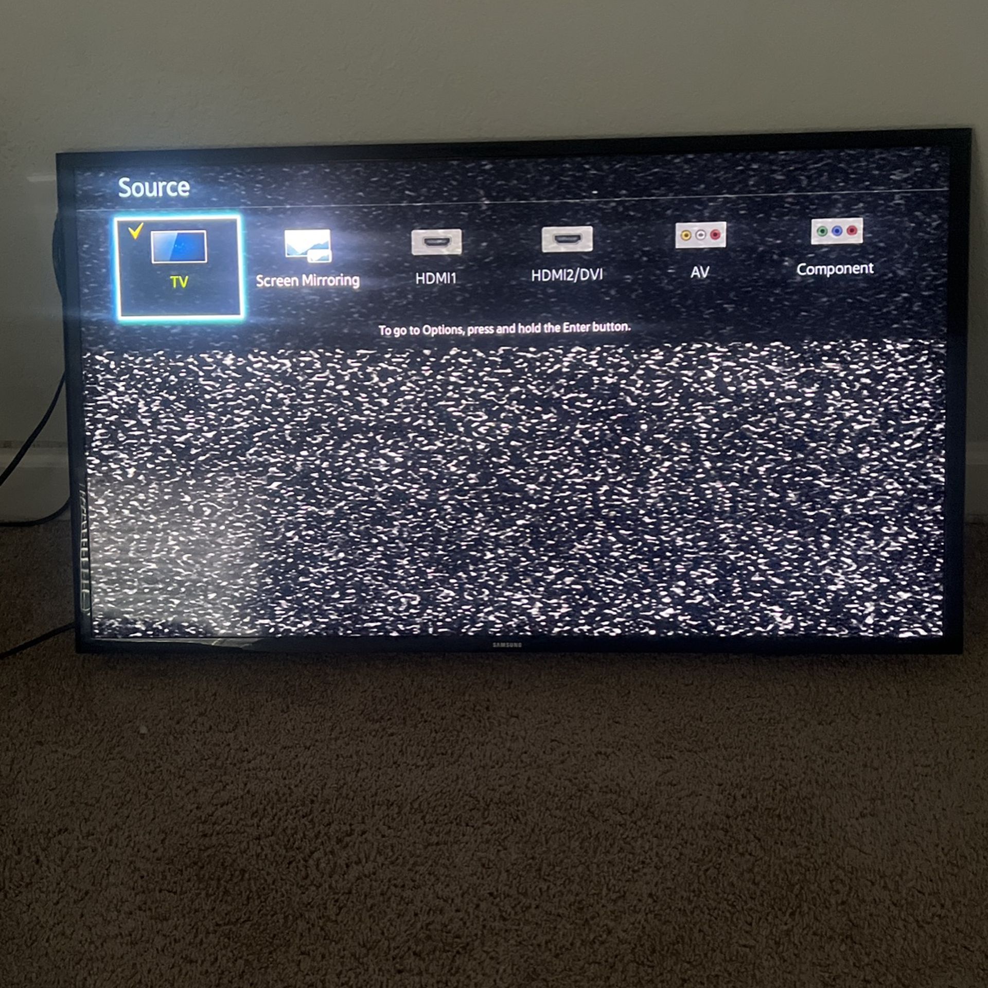 Samsung UN40J5200 40 inch 1080p HD Full LED Smart TV - Black