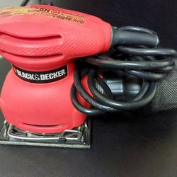 Black & Decker 1/4 Sheet Sander Palm Sander FS500  1.8 A 120v AC 13000 OPM