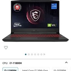 MSI PULSE GL66 Gaming Laptop