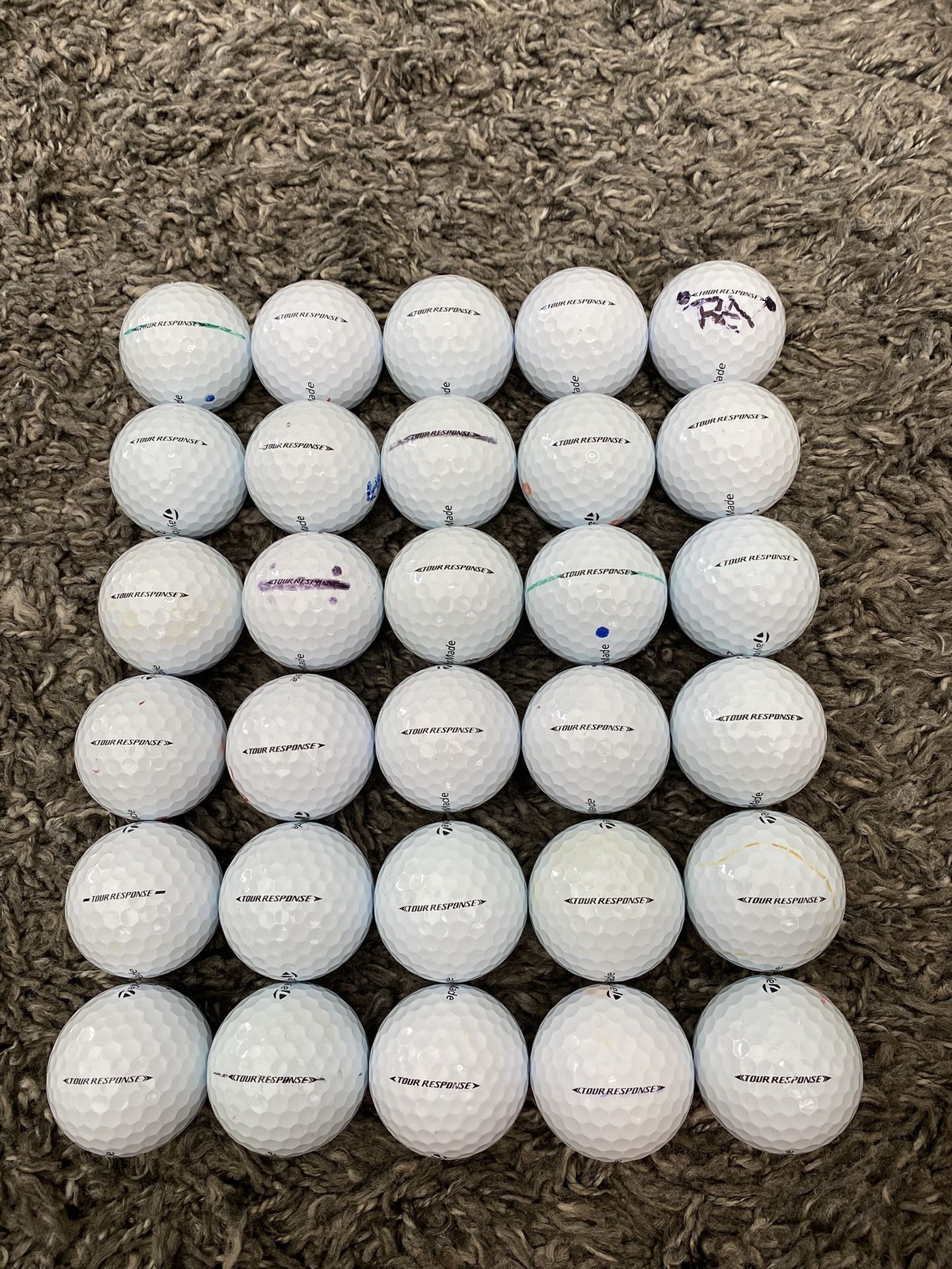 30 TaylorMade Tour Response Golf Balls